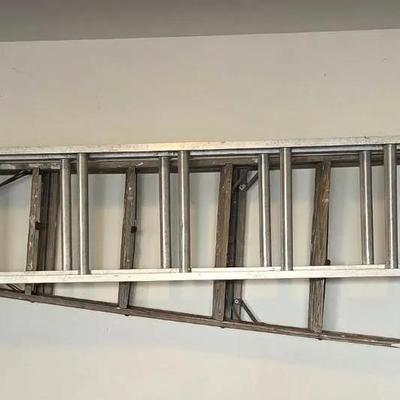 Aluminum And Wood Ladders 10 Feet Tall