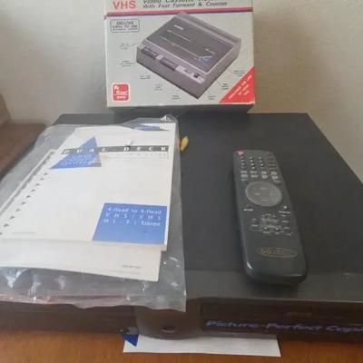 Vhs Copier, And Rewinder