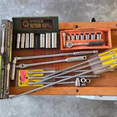 Sockets, Ratchet, Extension, Torque Wrench