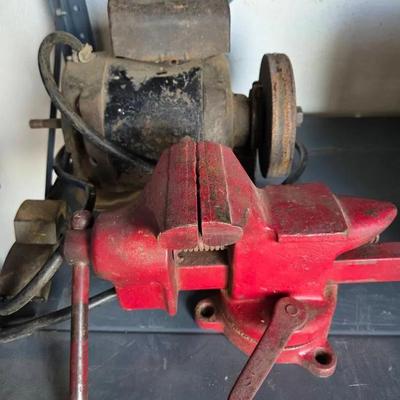  Rock Island Bench Vice Bench Grinder