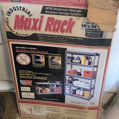 NIB Metal Storage Rack