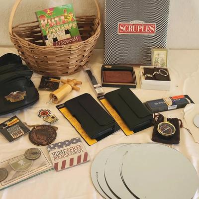 Games, Harley Fannypack, New Phone Holders, Wallet, PC Heatspreader, Tire Pressure Guage, Mirrors 