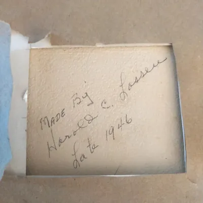 Sale Photo Thumbnail #481: USED MOSTLEY IN THE MID-20TH CENTURY. FRAMED PICTURE MEASURES  14X12"