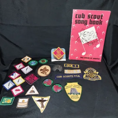 Sale Photo Thumbnail #344: ALL OFFICIAL BOY SCOUT MATERIALS