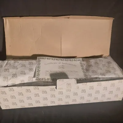 Sale Photo Thumbnail #458: NEW IN BOX BY HERITAGE SIGNATURE COLLECTION. MEASURES  16" TALL WITH WAGON