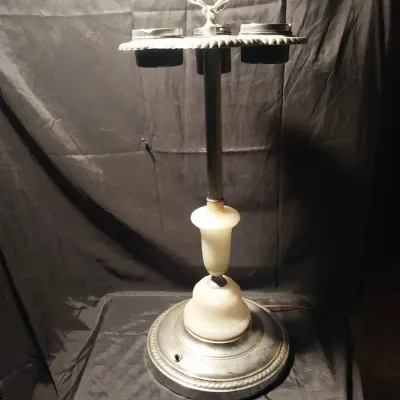 Sale Photo Thumbnail #290: MEASURES APPROX. 24" TALL, ONE MISSING ASHTRAY
