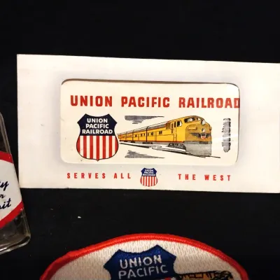 Sale Photo Thumbnail #145: PATCH-BOARDING TICKET-GLASS HOLDER