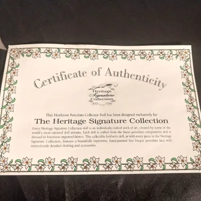 Sale Photo Thumbnail #455: NEW IN BOX BY HERITAGE SIGNATURE COLLECTION. MEASURES  16" TALL WITH WAGON