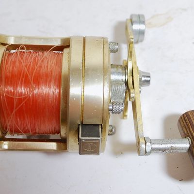 Shimano Triton Mark I Gold Professional Fishing Reel NICE! (Zac4)