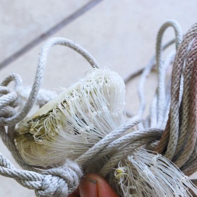Monofilament Cast Net 8 Ft with 1/2" Mesh