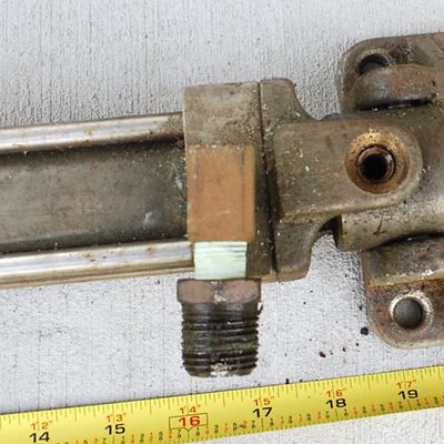 Hynautic Hydraulic Steering Cylinder K-5 w/ EDSON BRONZE TRANSOM Mount P pita411
