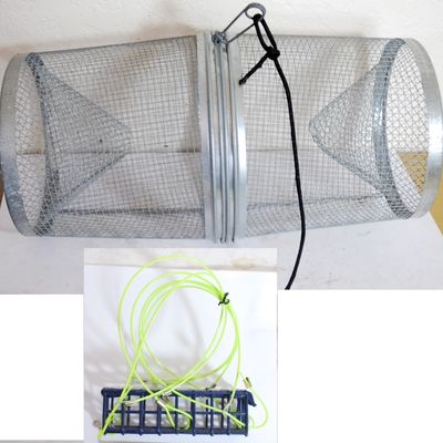 Bait / Minnow Trap / Keeper Basket and Small Chum Basket