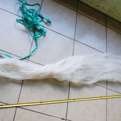 BETTS. Super Pro Cast Net 8" Size 1/4" Mesh Monofilament LIKE NEW!