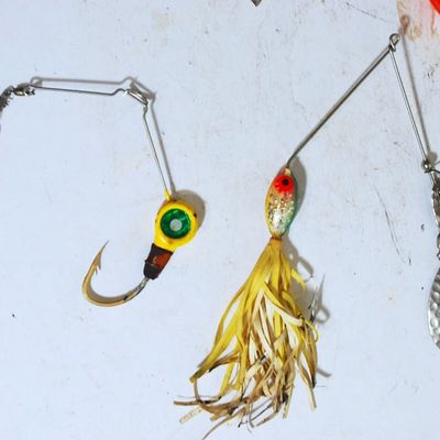 Lot of 6 Spinner Baits Various Types ALL FOR 1 MONEY! (Cam5)