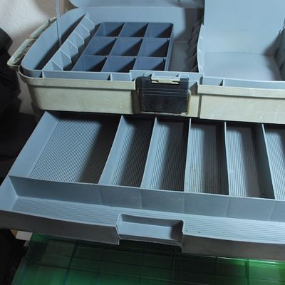 Plano Tackle Box GUIDE Series w/ 4 Drawers, 2 Top Compartments & Side Lure Holders!