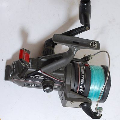 Shimano Baitrunner 450 Spinning Reel HI-END REEL Nice Condition! (Xmp9)