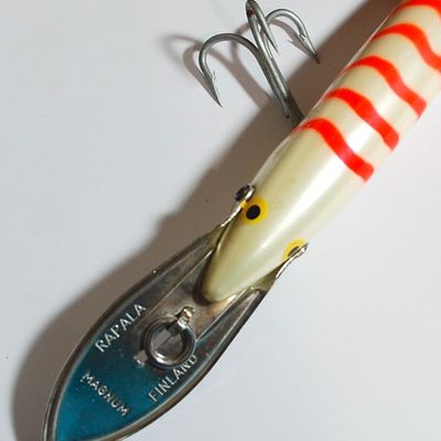 VIntage Large Rapala Countdown Magnum Lure FINLAND Steel Lipped SUPERB! (Hta8)