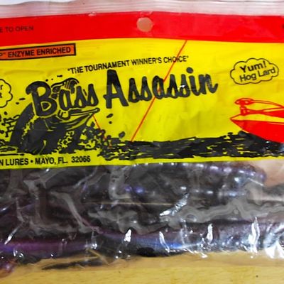 Lot of 24 Culprit & Bass Assassin Plastic / Rubber Worms 7" / 10" / 12" (Cmv5)