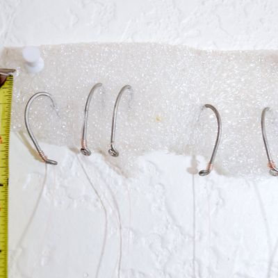 Lot of 17 Live Bait Beaded Rigs / Flounder / Flatfish / Bottom Fishing Rigs (Pud5)