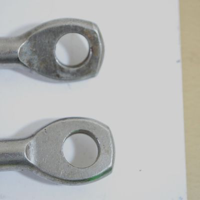 2 Johnson Evinrude OMC Stainless 987030 Steering Connector Tie Rods Bar Assembly Rods OEM Boat Parts