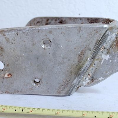Heavy-Duty Stainless Steel Boat Bow Scur Plate w/ Eye - Bow Protector
