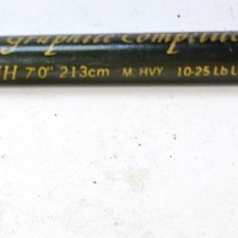 Kunnan Graphite Competitor 6370MH 7' Fishing Rod Med-Heavy NICE (Brn6)