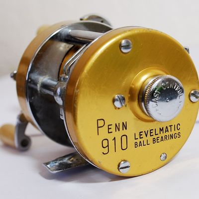 Vintage Penn 910 Levelmatic Reel Highly Collectible AND IT WORKS GREAT! This is a real HONEY! (Cic8)
