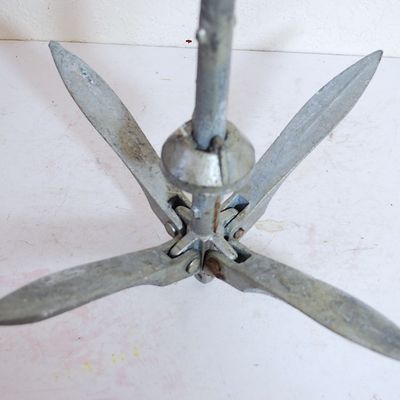 Folding Grapnel Anchor 2.3 kg. (about 5 lbs). EXCELLENT