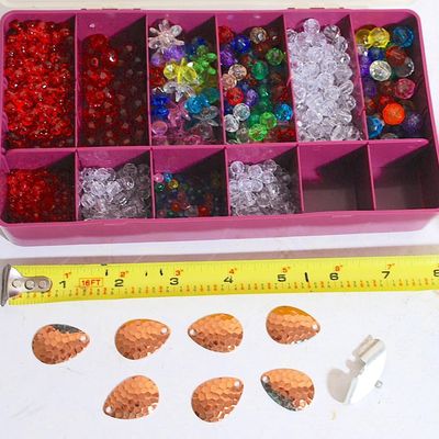Tackle Box Full of Beads & Spoons for Making All Kinds Of Fishing Rigs!! (Bry2)