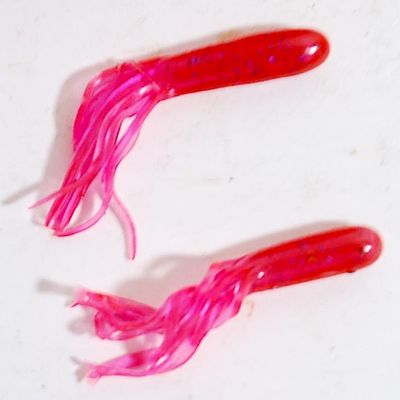 Lot of Tiny TubiLure Jigs and Jigheads in 3 Colors! (Abj4)