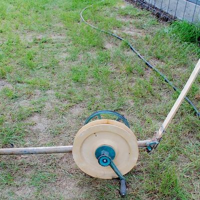 Vintage Outrigger / Downrigger w/ Hand Crank For Deep Trolling for Large Gamefish