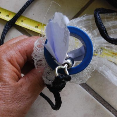 4 Ft Monofilament Cast Net 1/2" Mesh Easy To Throw! Like New!!
