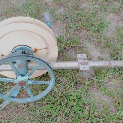 Vintage Outrigger / Downrigger w/ Hand Crank For Deep Trolling for Large Gamefish