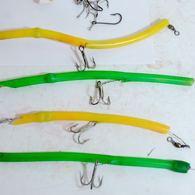 Lot of Fishing Gear - Handline, Hooks, Tube Rigs. (Gac2)