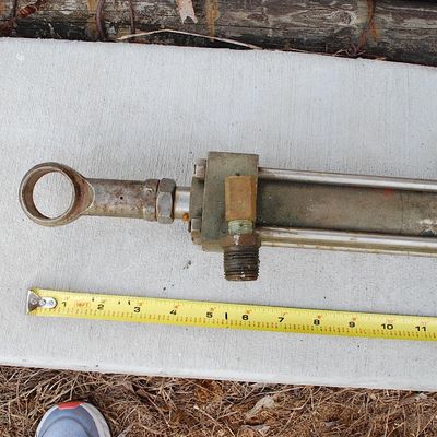 Hynautic Hydraulic Steering Cylinder K-5 w/ EDSON BRONZE TRANSOM Mount P pita411