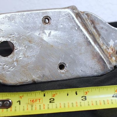 Heavy-Duty Stainless Steel Boat Bow Scur Plate w/ Eye - Bow Protector