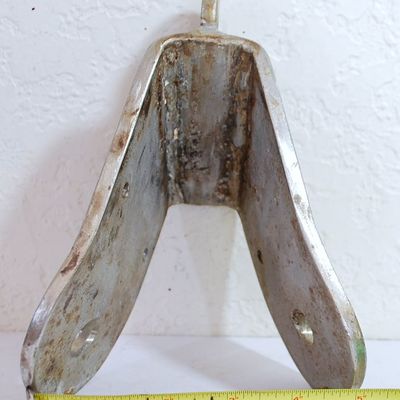Heavy-Duty Stainless Steel Boat Bow Scur Plate w/ Eye - Bow Protector