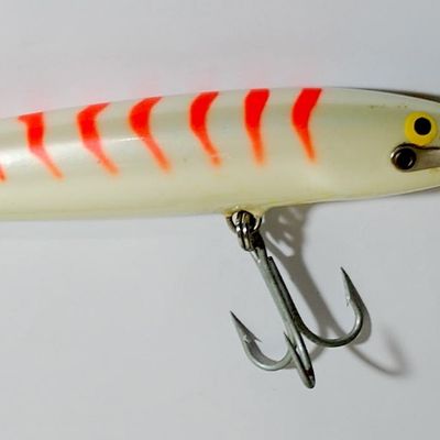 VIntage Large Rapala Countdown Magnum Lure FINLAND Steel Lipped SUPERB! (Hta8)