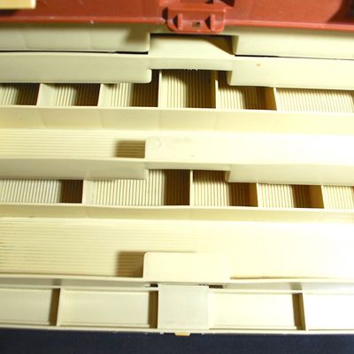 Vintage Plano 757 LARGE 4 Drawer Tackle Box HOLDS A LOT!