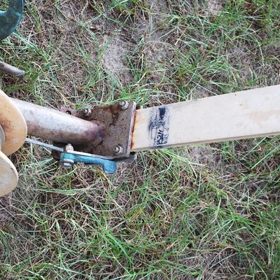 Vintage Outrigger / Downrigger w/ Hand Crank For Deep Trolling for Large Gamefish
