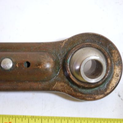 Marine Steering Connector Tie Bar Rod Adjustable Threaded w/ Fisheye Boat Part