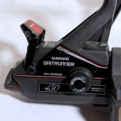 Shimano Baitrunner 450 Spinning Reel HI-END REEL Nice Condition! (Xmp9)