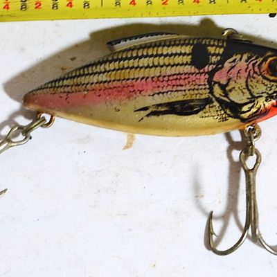 Lot of 3 Original Rat-L-Trap 3/8 oz. GREAT FISH-CATCHING LURES! (Gav4)