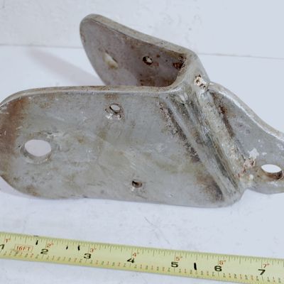 Heavy-Duty Stainless Steel Boat Bow Scur Plate w/ Eye - Bow Protector
