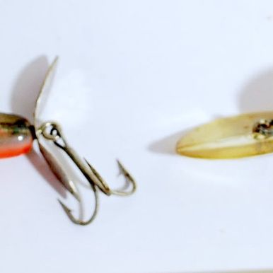Vintage BOMBER Propeller Lure & Vintage BOMBER Screw Tail Lure (Xey6)