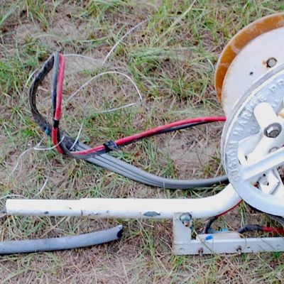 Vintage Boat Line Hauler / Down-Rigger / Out-Rigger / Trap Puller? Crank For Deep Trolling ?for Large Gamefish