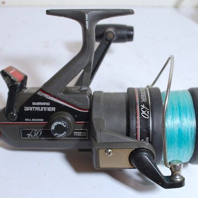 Shimano Baitrunner 450 Spinning Reel HI-END REEL Nice Condition! (Xmp9)