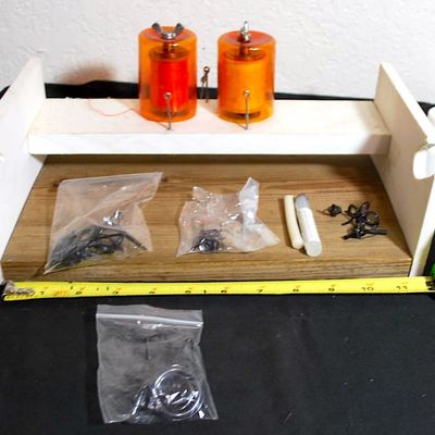 Custom Rod Building / Winding Lathe Set-Up includes Rod Tips, Guides, Threads and Cement NICE!
