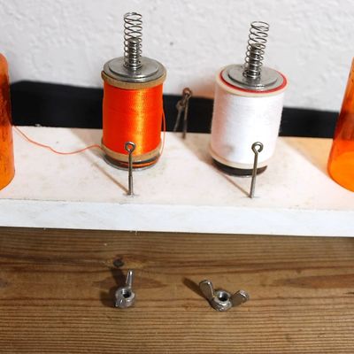 Custom Rod Building / Winding Lathe Set-Up includes Rod Tips, Guides, Threads and Cement NICE!