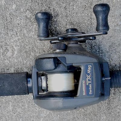 Shimano Bantam Graphite Rod & Shimano Bantam TX Mag Baitcasting Reel LH Retrieve (Bbc4)
